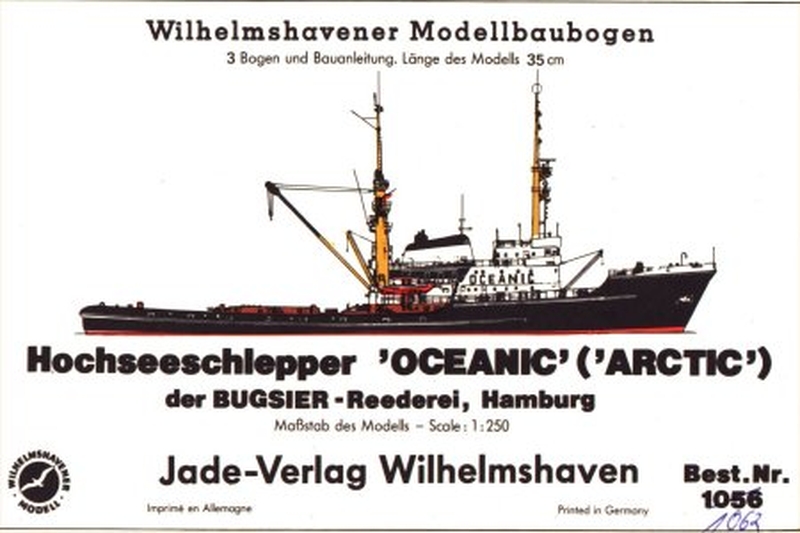 Plan Tug Oceanic - WILHELMS